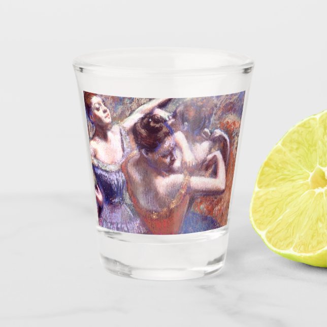 Tänzer 1899 Edgar Degas Schnapsglas (Vorderseite)