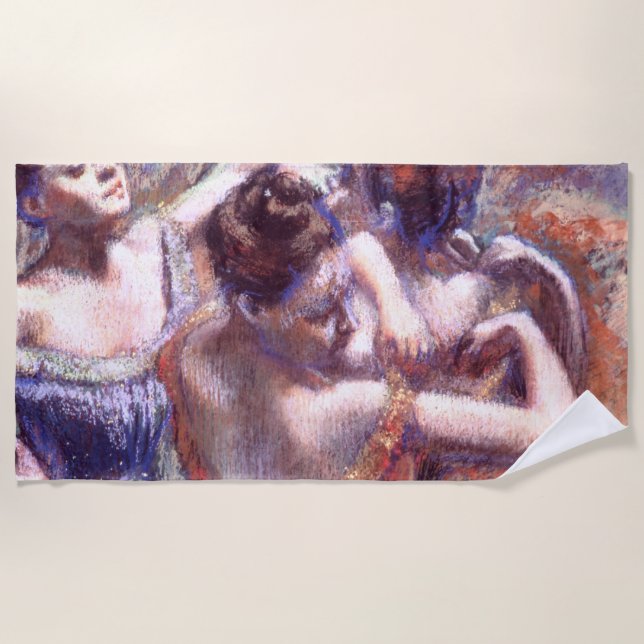 Tänzer 1899 Edgar Degas Strandtuch (Vorderseite)