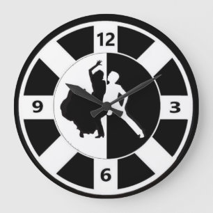 Tänzer Akrylic Wall Clock Große Wanduhr