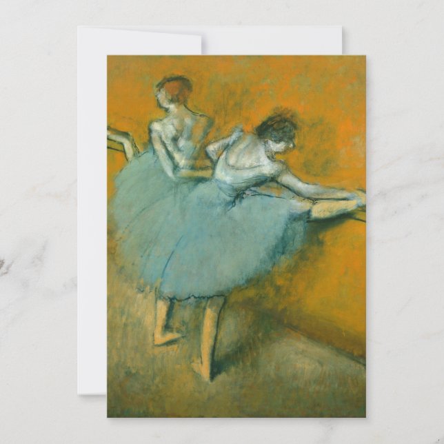 Tänzer an der Barre | Edgar Degas (Vorderseite)