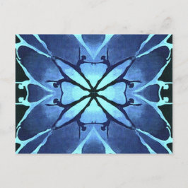 Tänzer (Aqua) Postkarte