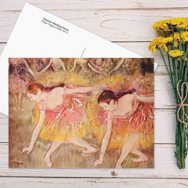 Tänzer, die Edgar Degas herunterspielen Postkarte (Von Creator hochgeladen)