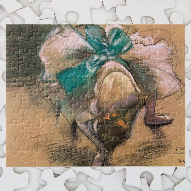 Tänzer, die ihre Ribbons von Edgar Degas binden Puzzle (Von Creator hochgeladen)
