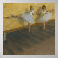 Tänzer, die im Barre spielen - Edgar Degas