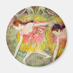 Tänzer, die von Edgar Degas heruntergehen, Ballett Magnet
