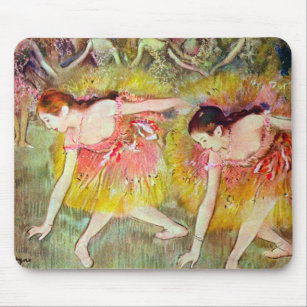 Tänzer, die von Edgar Degas heruntergehen, Ballett Mousepad