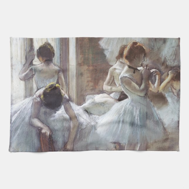 Tänzer Edgar Degas   Geschirrtuch (Horizontal)