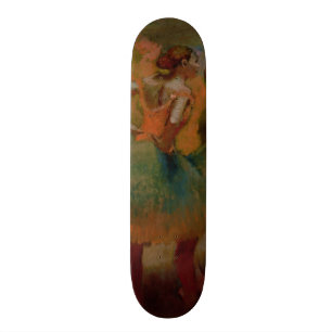 Tänzer Edgar Degass  , die Grün-Röcke tragen Skateboard