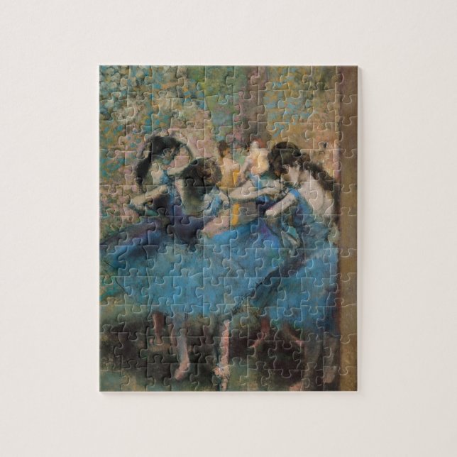 Tänzer Edgar Degass | in Blau, 1890 Puzzle (Vertikal)
