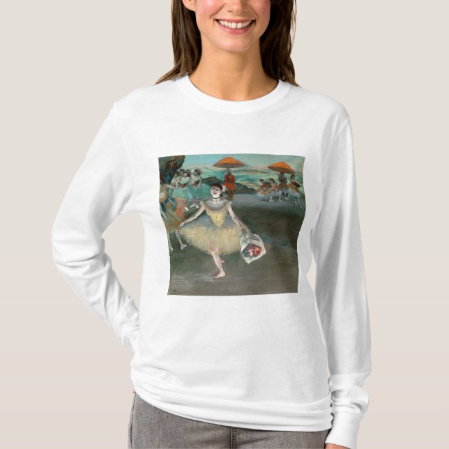Tänzer Edgar Degass | mit dem Blumenstrauß, T-Shirt (Vorderseite)
