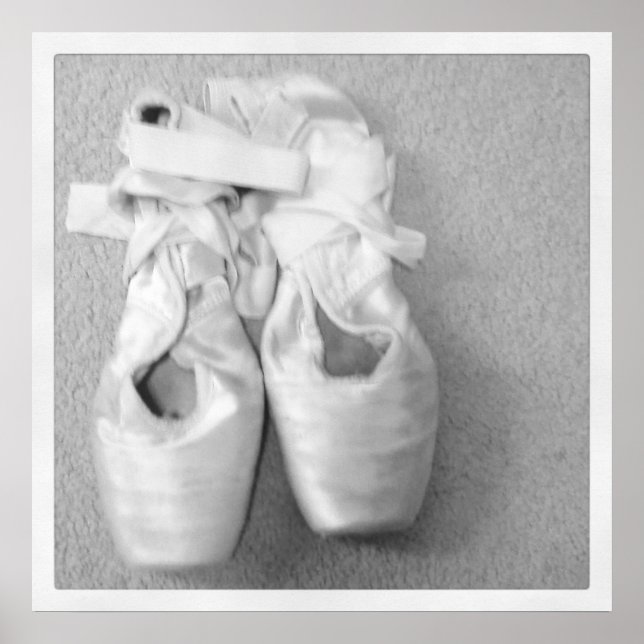 Tänzer En Pointe Foto Poster (Vorne)