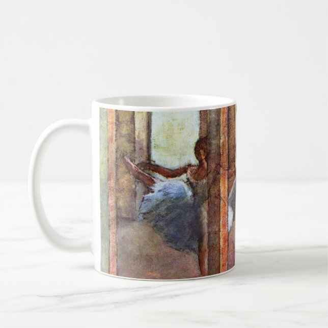 Tänzer im Foyer - Edgar Degas - 1887 Kaffeetasse (Links)