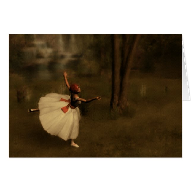 Tänzer im Garten (Vorderseite (Horizontal))