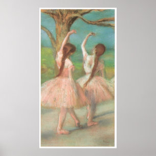 Tänzer im Rosa, C. 1885, Edgar Degas Poster