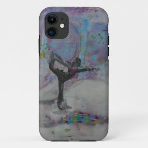 Tänzer im Schnee-Yoga-Mädchen Case-Mate iPhone Hülle
