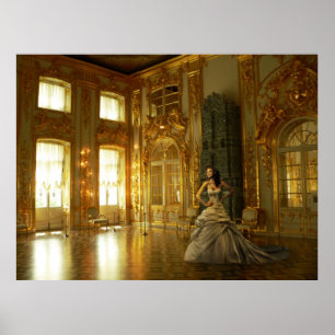 Tänzer in Ballroom Poster