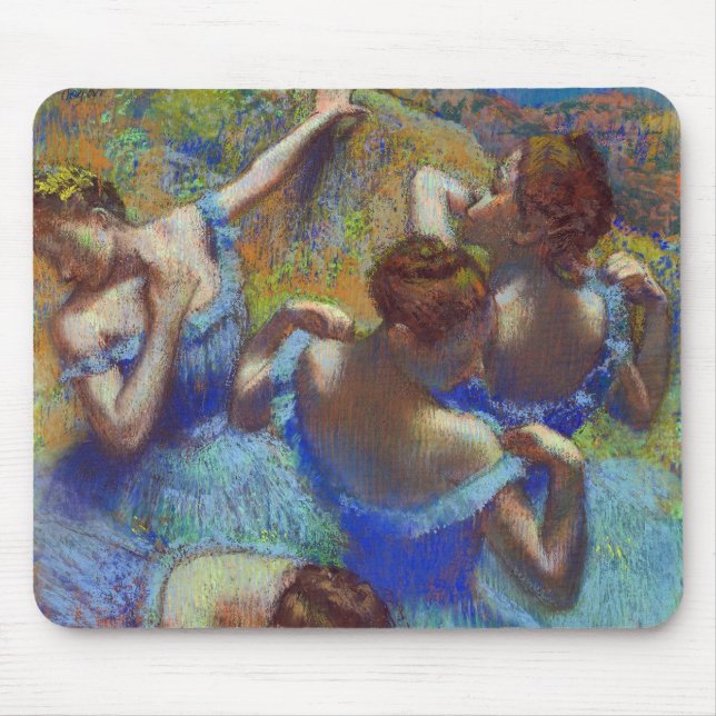 Tänzer in Blau, Edgar Degas Mousepad (Vorne)