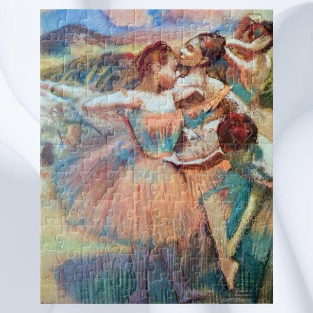 Tänzer in einer Landschaft von Edgar Degas Puzzle (Von Creator hochgeladen)