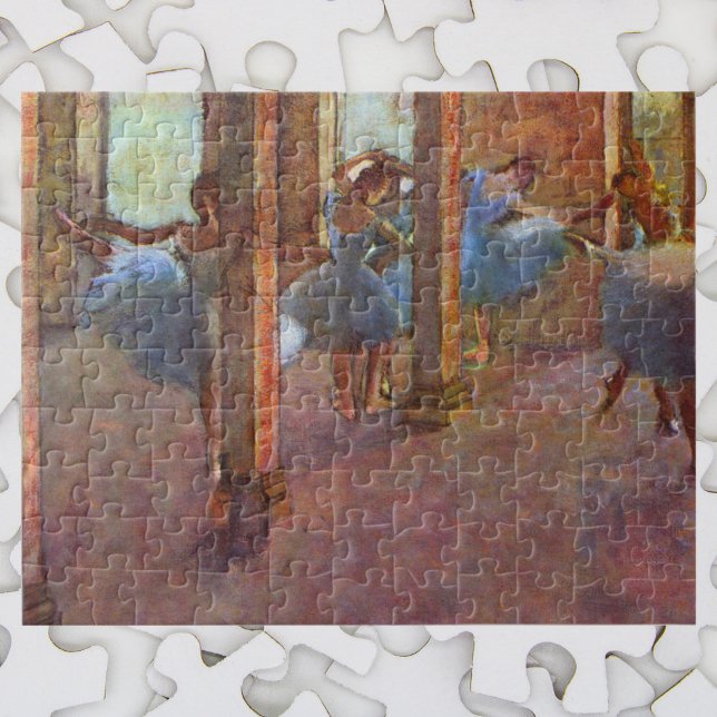 Tänzer in Foyer, Edgar Degas, Vintage Ballettkunst Puzzle (Von Creator hochgeladen)