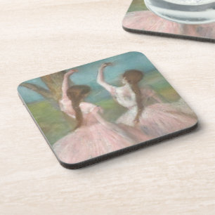 Tänzer in Pink Edgar Degas Getränkeuntersetzer