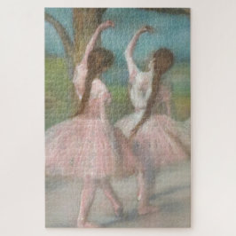 Tänzer in Pink Edgar Degas Puzzle
