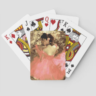 Tänzer in Rosa von Degas Spielkarten