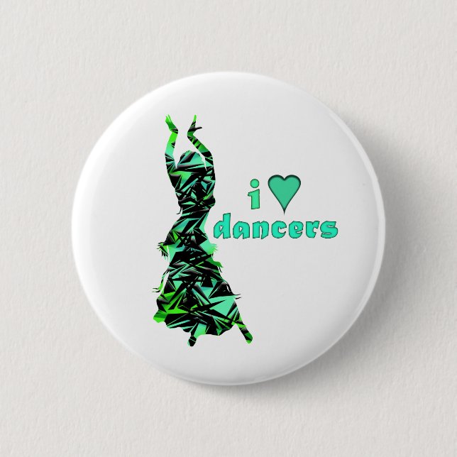 Tänzer *Jinx* Button (Vorderseite)