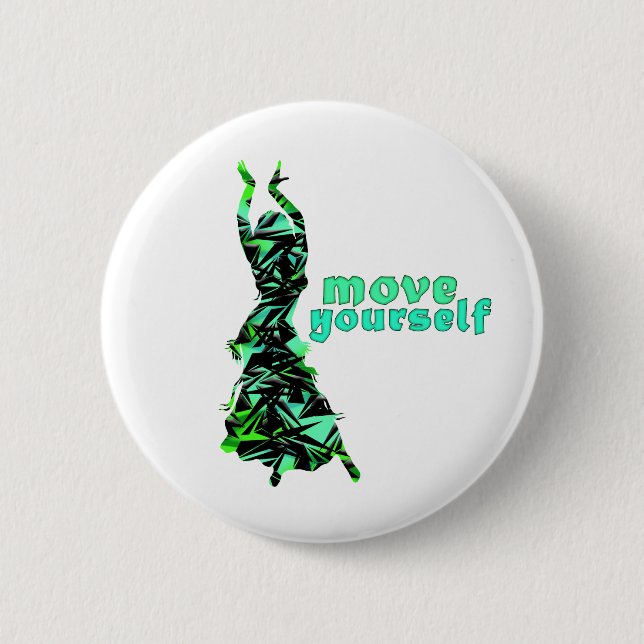 Tänzer *Jinx* Button (Vorderseite)