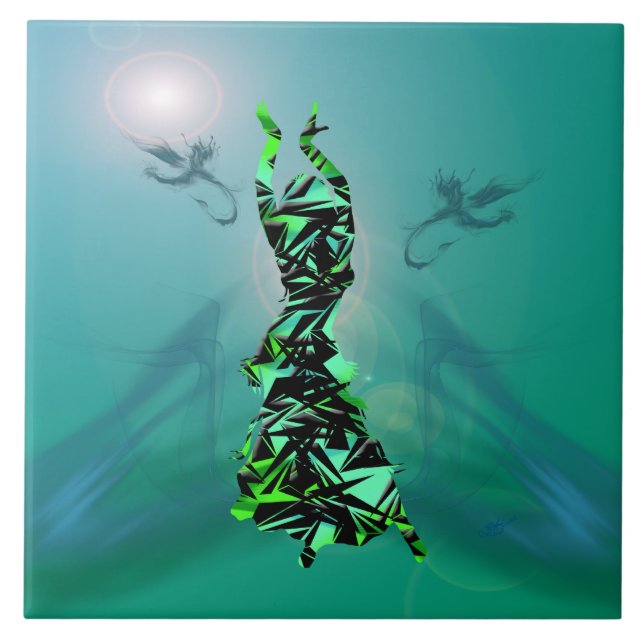 Tänzer *Jinx* Fliese (Vorderseite)