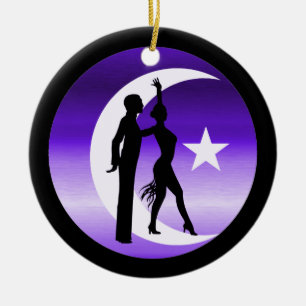 Tänzer Keramik Ornament
