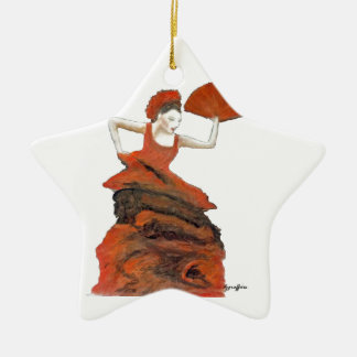 Tänzer Keramikornament
