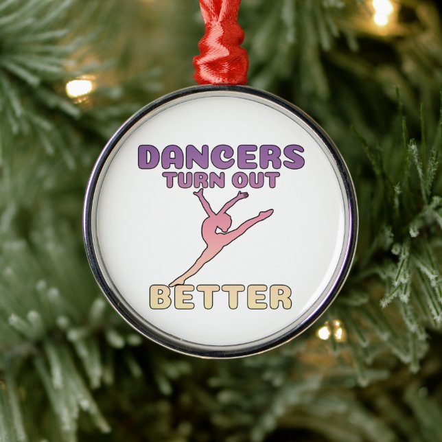 Tänzer machen sich besser ornament aus metall (Baum)