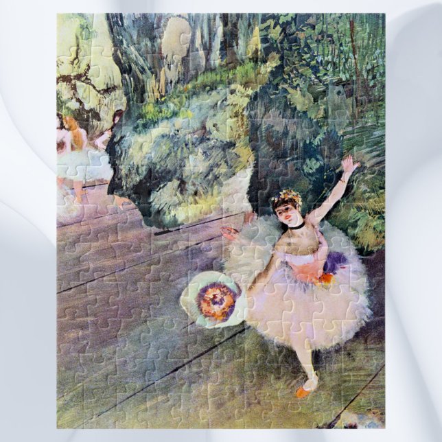Tänzer mit einem Bouquet von Blume von Edgar Degas Puzzle (Von Creator hochgeladen)