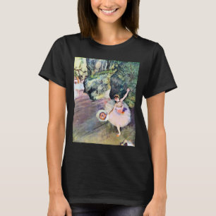 Tänzer mit einem Bouquet von Blume von Edgar Degas T-Shirt