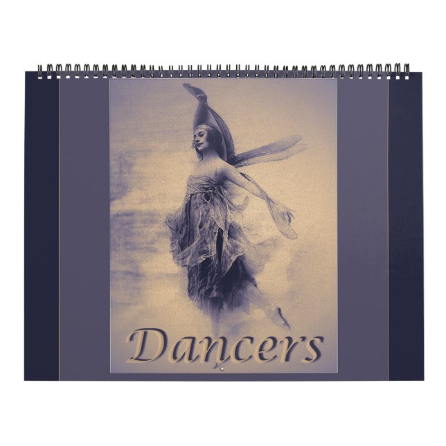 Tänzer neu interpretiert Zwölf-Monat-Wandkalender Kalender (Titelbild)