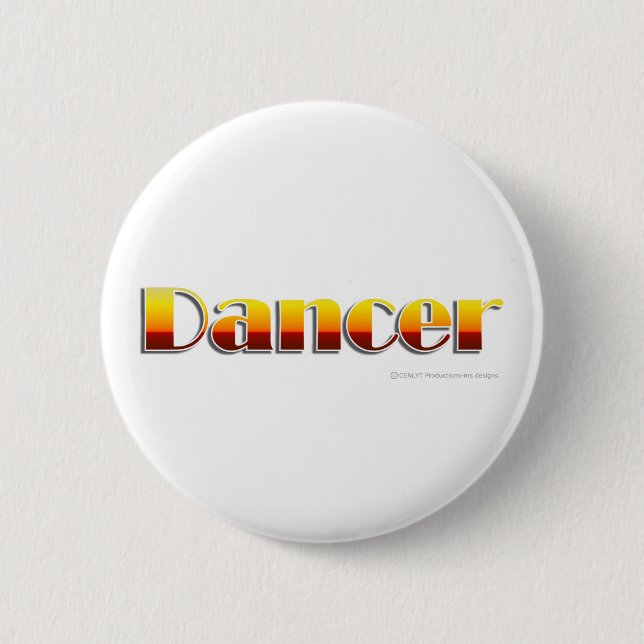 Tänzer (nur Text) Button (Vorderseite)