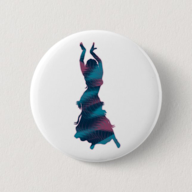 Tänzer *Porcha* Button (Vorderseite)