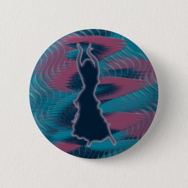 Tänzer *Porcha* Button (Vorderseite)