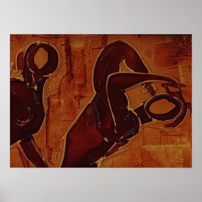 Tänzer Poster (Vorne)