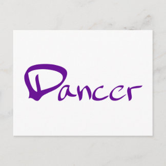 Tänzer Postkarte