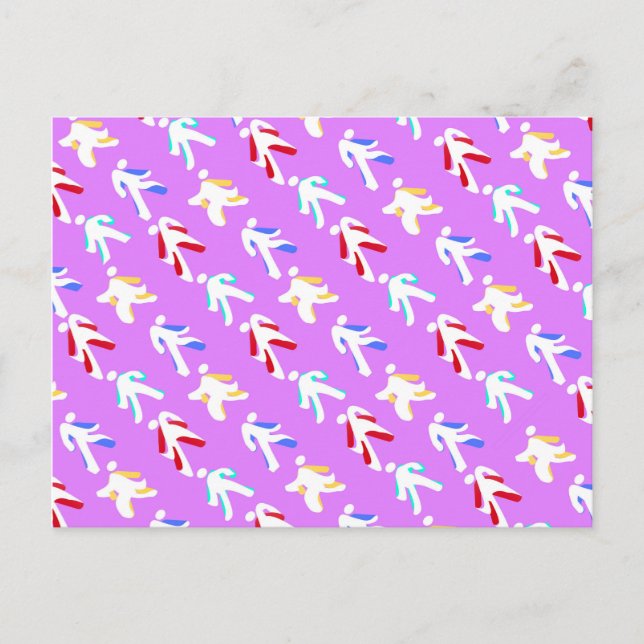 Tänzer Postkarte (Vorderseite)