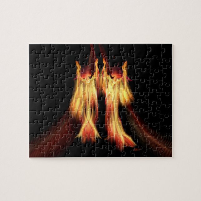 Tänzer Puzzle (Horizontal)