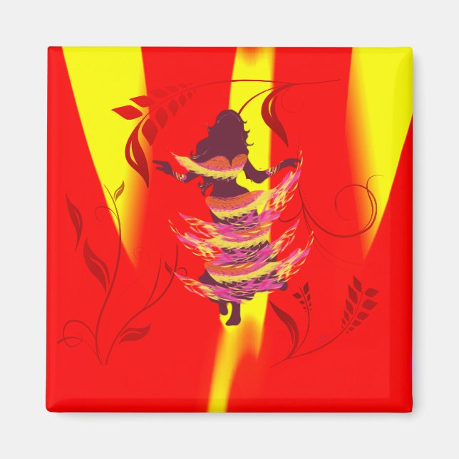 Tänzer *Rayjii* Magnet (Vorne)