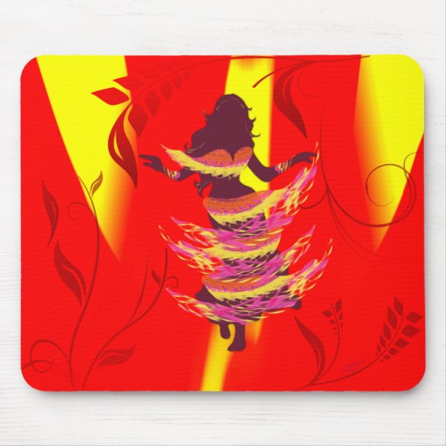 Tänzer *Rayjii* Mousepad (Vorne)