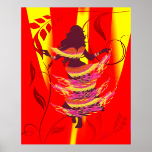 Tänzer *Rayjii* Poster