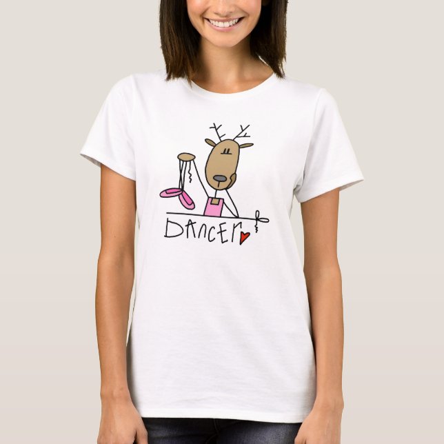 Tänzer-Ren-T - Shirts und Geschenke (Vorderseite)