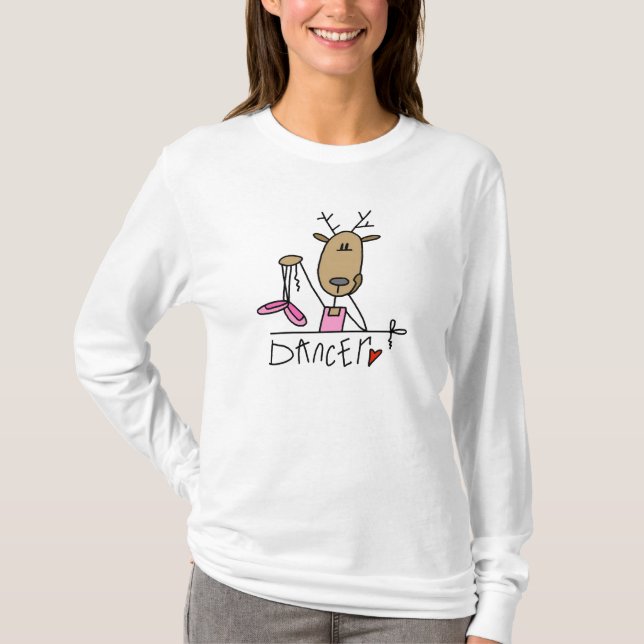 Tänzer-Ren-T - Shirts und Geschenke (Vorderseite)