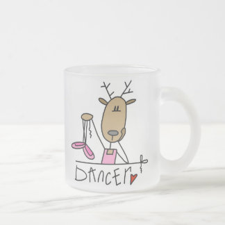 Tänzer-Ren-T - Shirts und Geschenke Mattglastasse