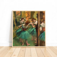 Tänzer, Rosa und Grün von Degas, Art