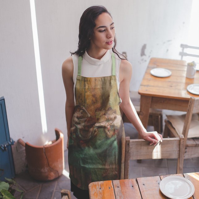 Tänzer, Rosa und Grün von Degas, Art Schürze (Von Creator hochgeladen)